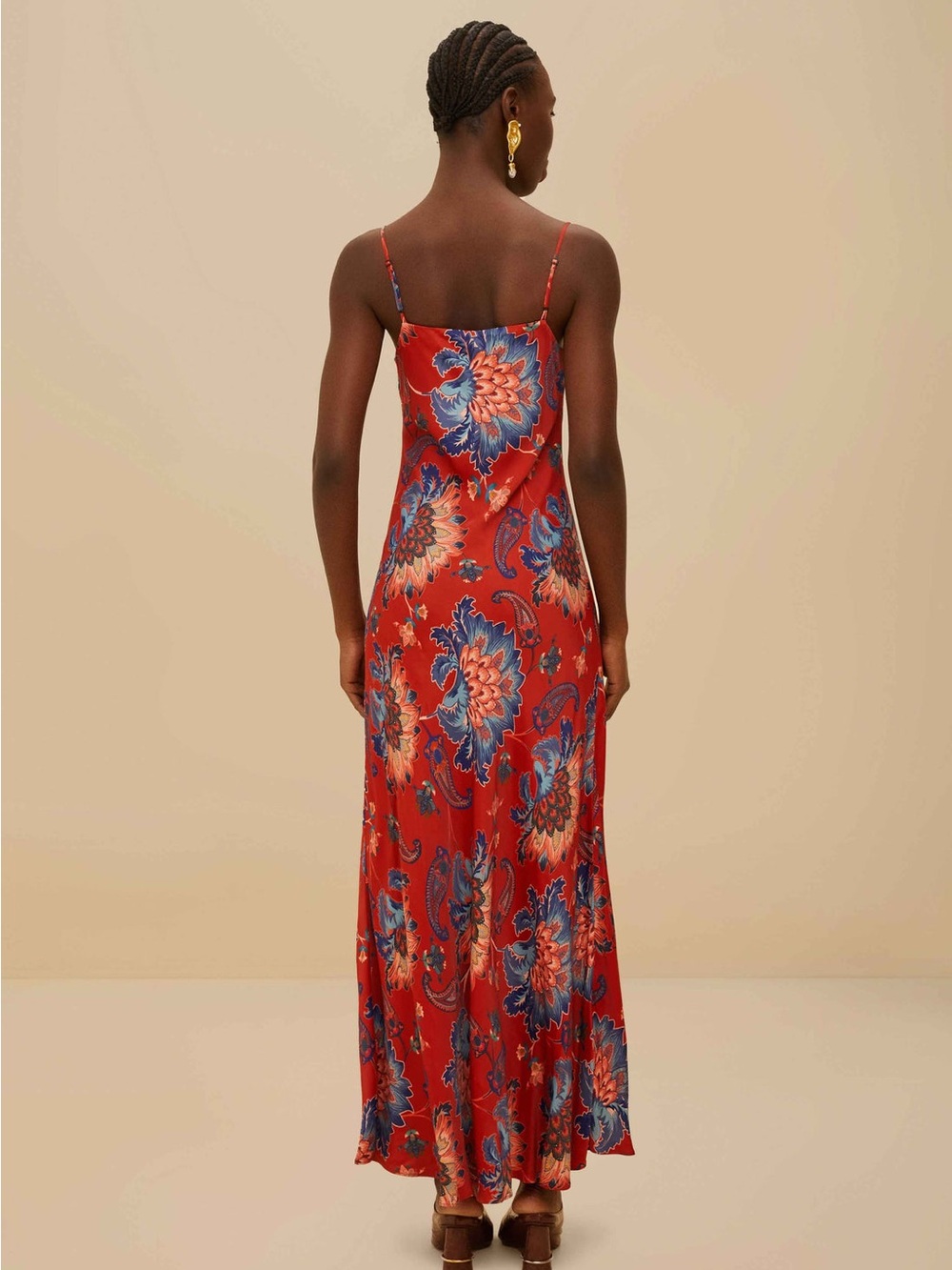 Farm Rio Red Luang Maxi Dress - Picture 4 of 8